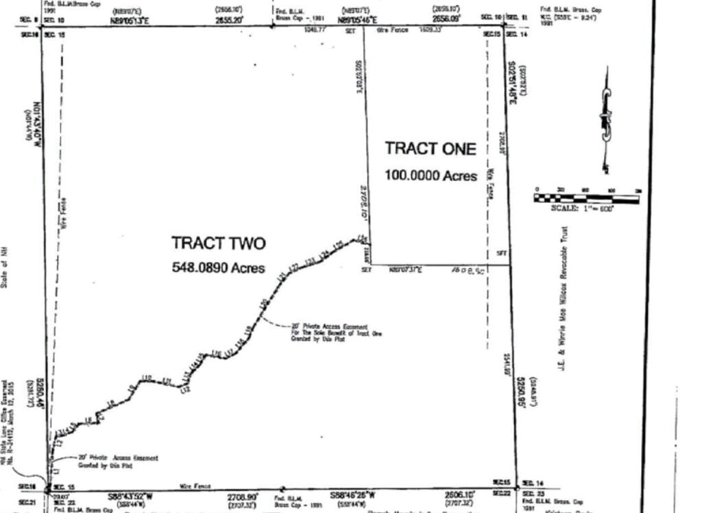 Deeded Acre Boundary Example
